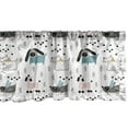 thumbnail image 1 of Ambesonne Dogs Window Valance, Scandinavian Art with Dog, 54" X 18", Multicolor, 1 of 3