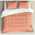 thumbnail image 1 of Ambesonne Dots Duvet Cover Set, Abstract Little Rounds Pastel, 2-Calking, Salmon and White, 1 of 6