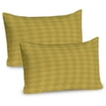 thumbnail image 1 of Ambesonne Dove Pillow Sham 2 Pack, Silhouettes of Flying Birds, 26"x20", Earth Yellow Dark Khaki, 1 of 3