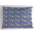 thumbnail image 1 of Ambesonne Dragonfly Pillow Sham, Grunge Colorful Bugs, 36" X 20", Multicolor, 1 of 2