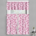 thumbnail image 1 of Ambesonne Dragonfly Valance & Curtain, Vibrant Wings Insect, 55"x30", Pale Pink Fuchsia, 1 of 6