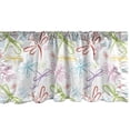 thumbnail image 1 of Ambesonne Dragonfly Window Valance, Insects Wings, 54" X 18", Multicolor, 1 of 3