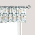 thumbnail image 1 of Ambesonne Dragonfly Window Valance, Regular Lines Insects, 54" X 12", Orange Blue, 1 of 3