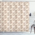 thumbnail image 1 of Ambesonne Dream Shower Curtain, Dreamcatchers Feathers Art, 69"Wx70"L, Almond Pale Orange and Teal, 1 of 4