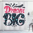 thumbnail image 1 of Ambesonne Dream Shower Curtain, Message of Inspiration Stars, 69"Wx75"L, Multicolor, 1 of 3
