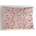thumbnail image 1 of Ambesonne Dutch Pillow Sham, Blooming Tulip Design, 26" X 20", Multicolor, 1 of 2