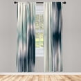 thumbnail image 1 of Ambesonne Earth Tones Curtains, Abstract Modern Ombre, Pair of 28"x84", Pale Seafoam, 1 of 2