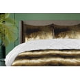 thumbnail image 1 of Ambesonne Earthy Floral Down Alternative Quilt Comforter, Grungy Flower Print, Full, Caramel Dark Cocoa Ivory, 1 of 1