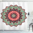 thumbnail image 1 of Ambesonne East Shower Curtain, Retro Traditional Mandala, 69"Wx84"L, Multicolor, 1 of 3