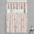 thumbnail image 1 of Ambesonne East Valance & Curtain, Flowering Cherry Blooms, 55"x24", Beige Rose, 1 of 6