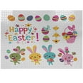 thumbnail image 1 of Ambesonne Easter Jigsaw Puzzle Durable Cardboard, Spring Season Holiday, 1000 pcs, Multicolor, 1 of 5