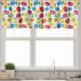 thumbnail image 1 of Ambesonne Easter Window Valance, Chicken Daisies, 54" X 18", Multicolor, 1 of 3