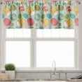 thumbnail image 1 of Ambesonne Easter Window Valance, Floral Ornamental Egg Forms, 54" X 18", Multicolor, 1 of 5