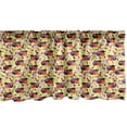 thumbnail image 1 of Ambesonne Eggplant Window Valance, Organic Tasty Eating, 54" X 18", Multicolor, 1 of 3