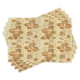 thumbnail image 1 of Ambesonne Egypt Place Mats Set of 4, Papyrus Antique, Standard Size, Cream, 1 of 6