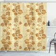 thumbnail image 1 of Ambesonne Egypt Shower Curtain, Papyrus Antique, 69"Wx70"L, Cream, 1 of 5