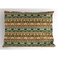 thumbnail image 1 of Ambesonne Egyptian Pillow Sham, Lily Scarab, 36" X 20", Multicolor, 1 of 2