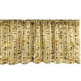thumbnail image 1 of Ambesonne Egyptian Window Valance, Colorful Papyrus, 54" X 18", Multicolor, 1 of 3
