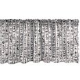 thumbnail image 1 of Ambesonne Egyptian Window Valance, Hieroglyphics Language, 54" X 18", Black White, 1 of 3