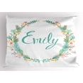 thumbnail image 1 of Ambesonne Emily Pillow Sham, Vintage Leaves Design, 36" X 20", Multicolor, 1 of 2