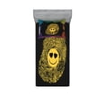 thumbnail image 1 of Ambesonne Emoji Fitted Sheet & Pillow Sham Set, Colorful Fingerprint Faces, Twinxl, Black Mustard Multicolor, 1 of 2