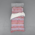 thumbnail image 1 of Ambesonne Ethnic Bedding Set 3 Pcs, Retro Spring Aztec Art, Twin XL, Pale Blue Indigo, 1 of 3