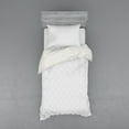 thumbnail image 1 of Ambesonne Ethnic Bedding Set 3 Pcs, Victorian Floral Motifs, Twin, Tan White, 1 of 3
