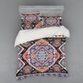 thumbnail image 1 of Ambesonne Ethnic Bedding Set 4 Pcs, Vibrant Vintage Bohemian, Queen, Multicolor, 1 of 2