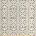 thumbnail image 1 of Ambesonne Ethnic Fabric by the Yard Upholstery, Azulejo Tiles Design, 2 Yards, Taupe Beige, 1 of 4