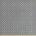 thumbnail image 1 of Ambesonne Ethnic Fabric by the Yard Upholstery, Moroccan Oriental Royal, 3 Yards, Multicolor, 1 of 4