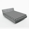 thumbnail image 1 of Ambesonne Ethnic Fitted Sheet, Gaelic Culture Pattern, Queen Size, Charcoal Grey Dimgrey, 1 of 2