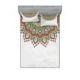thumbnail image 1 of Ambesonne Ethnic Fitted Sheet & Pillow Sham Set, Mandala, Full, Multicolor, 1 of 3