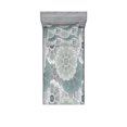 thumbnail image 1 of Ambesonne Ethnic Fitted Sheet & Pillow Sham Set, Oriental Style, Twinxl, Blue, 1 of 2