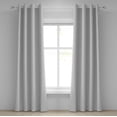 thumbnail image 1 of Ambesonne Ethnic Grommet Curtain, Victorian Floral Motifs, 50" x 72", Tan White, 1 of 6