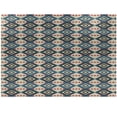 thumbnail image 1 of Ambesonne Ethnic Jigsaw Puzzle, Braided Mosaic Art, Heirloom-Quality Fun Activity for Family Durable Cardboard, 1000 pcs, Cream Coral Blue, 1 of 2