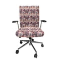 thumbnail image 1 of Ambesonne Ethnic Office Chair Cover Stretchable High Back, Ukrainian Folktale Animal, Multicolor, 1 of 1