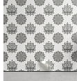 thumbnail image 1 of Ambesonne Ethnic Peel & Stick Wallpaper for Home, Mandala Like Lotus Flower, 13"x72", Charcoal Grey White, 1 of 6