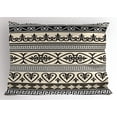 thumbnail image 1 of Ambesonne Ethnic Pillow Sham, Antique Leaves, 36" X 20", Taupe Black Tan, 1 of 2