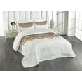 thumbnail image 1 of Ambesonne Ethnic Quilted Coverlet 3 Pcs, Mandala, King Size, Multicolor, 1 of 4