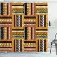 thumbnail image 1 of Ambesonne Ethnic Shower Curtain, Oriental Motifs, 69"Wx84"L, Multicolor, 1 of 2