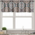 thumbnail image 1 of Ambesonne Ethnic Valance Pack of 2, Vintage Boho Art, 54"X12", Multicolor, 1 of 5