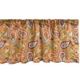 thumbnail image 1 of Ambesonne Ethnic Window Valance, Bohemian Ornamental Paisley, 54" X 18", Multicolor, 1 of 3