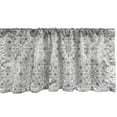 thumbnail image 1 of Ambesonne Ethnic Window Valance, Flower Swirls Doily Style, 54" X 12", Pale Pink Pale Grey, 1 of 2
