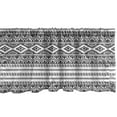 thumbnail image 1 of Ambesonne Ethnic Window Valance, Oriental Tribal Moroccan, 54" X 12", Charcoal Grey White, 1 of 3