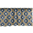 thumbnail image 1 of Ambesonne Ethnic Window Valance, Vintage Tile Art, 54" X 12", Blue Orange Beige, 1 of 3
