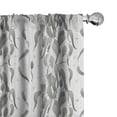 thumbnail image 1 of Ambesonne Eucalyptus Window Curtains, Vertical Leaves Design, Each 28" W x 63" L, Sage Green and Dust, 1 of 4
