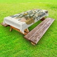 thumbnail image 1 of Ambesonne Eucalyptus Leaves Outdoor Tablecloth, Blooming Geometry, 58"x84", Green Multicolor, 1 of 2