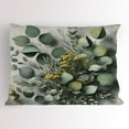thumbnail image 1 of Ambesonne Eucalyptus Leaves Pillow Sham, Love of Nature, 26" X 20", Mustard and Reseda Green, 1 of 2