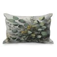 thumbnail image 1 of Ambesonne Eucalyptus Leaves Quilted Pillowcover, Love of Nature, 30" x 20", Mustard and Reseda Green, 1 of 2