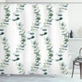 thumbnail image 1 of Ambesonne Eucalyptus Shower Curtain, Nature Branches Leaf Art, 69"Wx84"L, Blue Grey and Laurel Green, 1 of 3